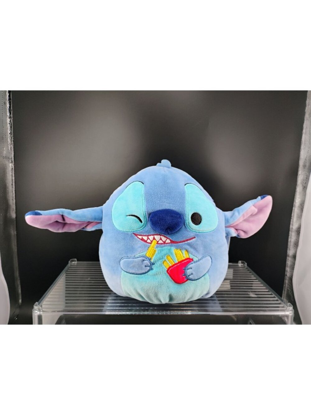 Disney Squishmallows Stitch 8" Plush Toy Original Design Blue